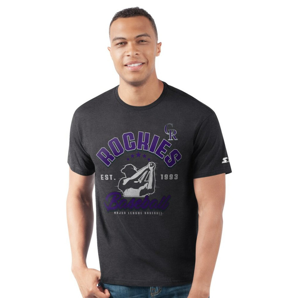 Colorado Rockies Starter Prime Time Batter T-Shirt Black