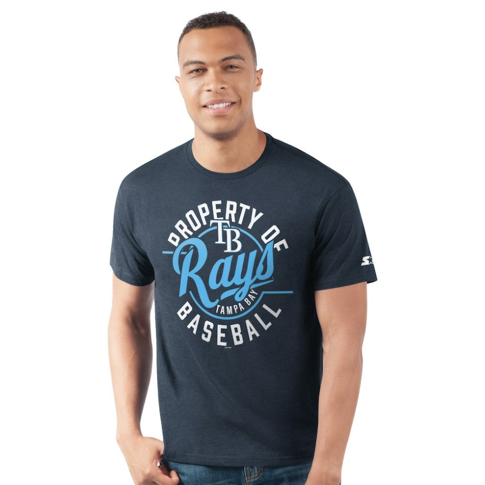 Tampa Bay Rays Starter Prime Time Property Of T-Shirt Navy