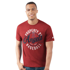 Los Angeles Angels Starter Prime Time Property Of T-Shirt Red