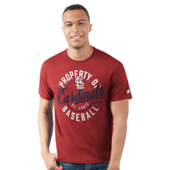 St. Louis Cardinals Starter Prime Time Property Of T-Shirt Red