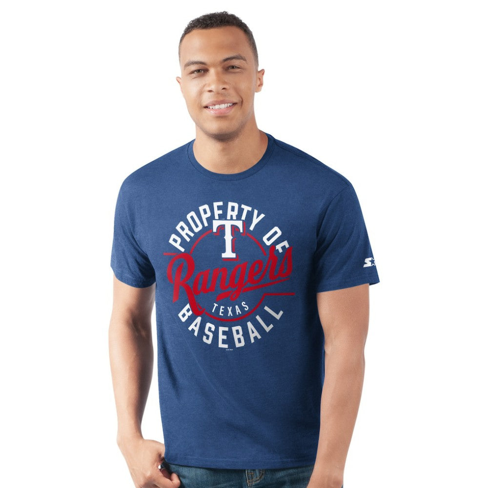 Texas Rangers Starter Prime Time Property Of T-Shirt Royal