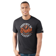 Baltimore Orioles Starter Prime Time Property Of T-Shirt Black