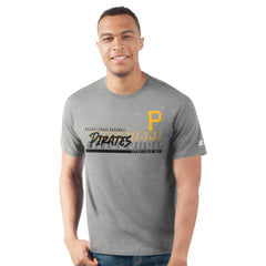 Pittsburgh Pirates Starter Prime Time Team T-Shirt Heather Gray