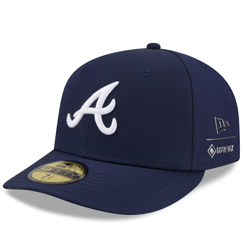 Atlanta Braves x GORE-TEX 59FIFTY Fitted Hat Navy | New Era