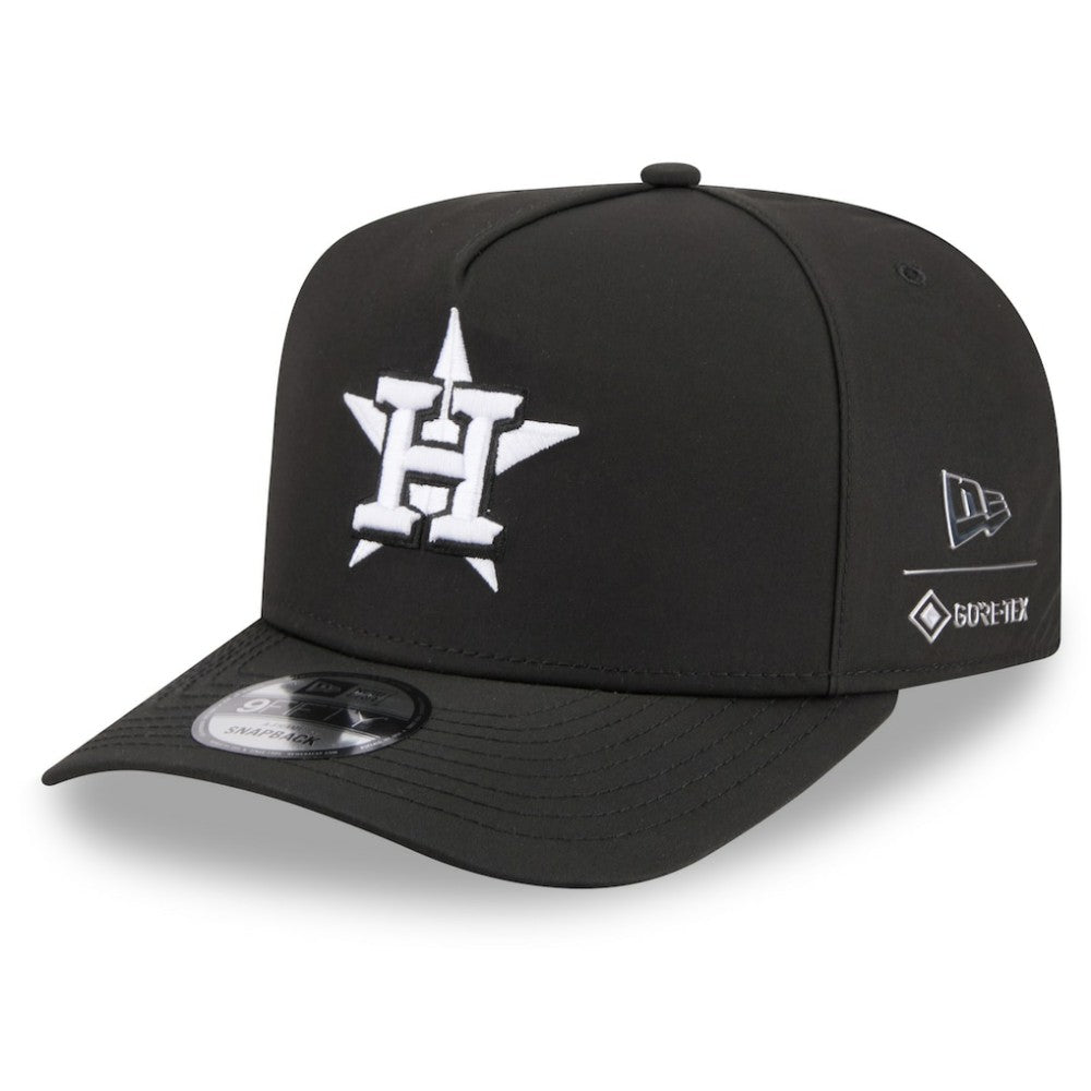 Houston Astros x GORE-TEX A-Frame 9FIFTY Adjustable Hat Black | New Era