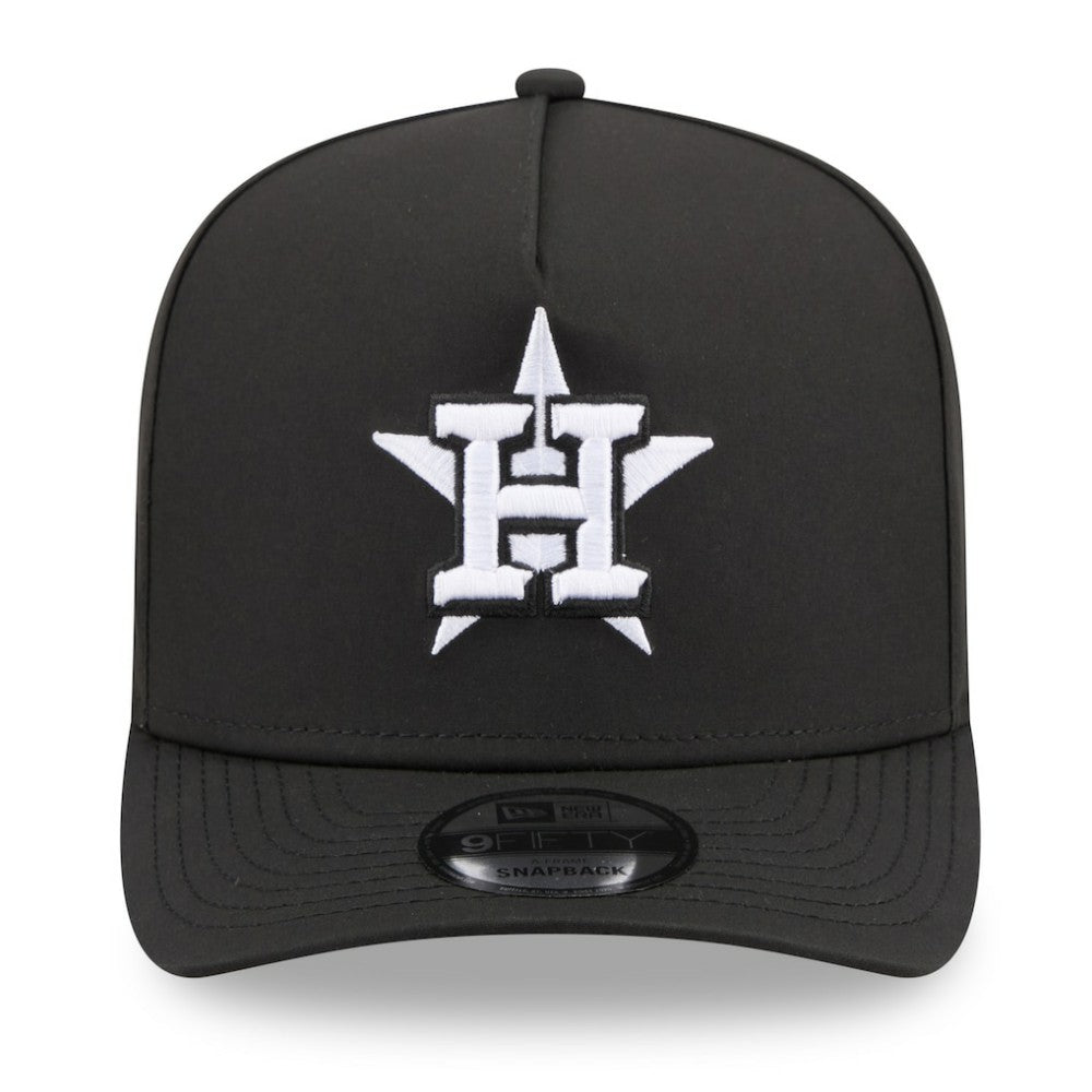 Houston Astros x GORE-TEX A-Frame 9FIFTY Adjustable Hat Black | New Era