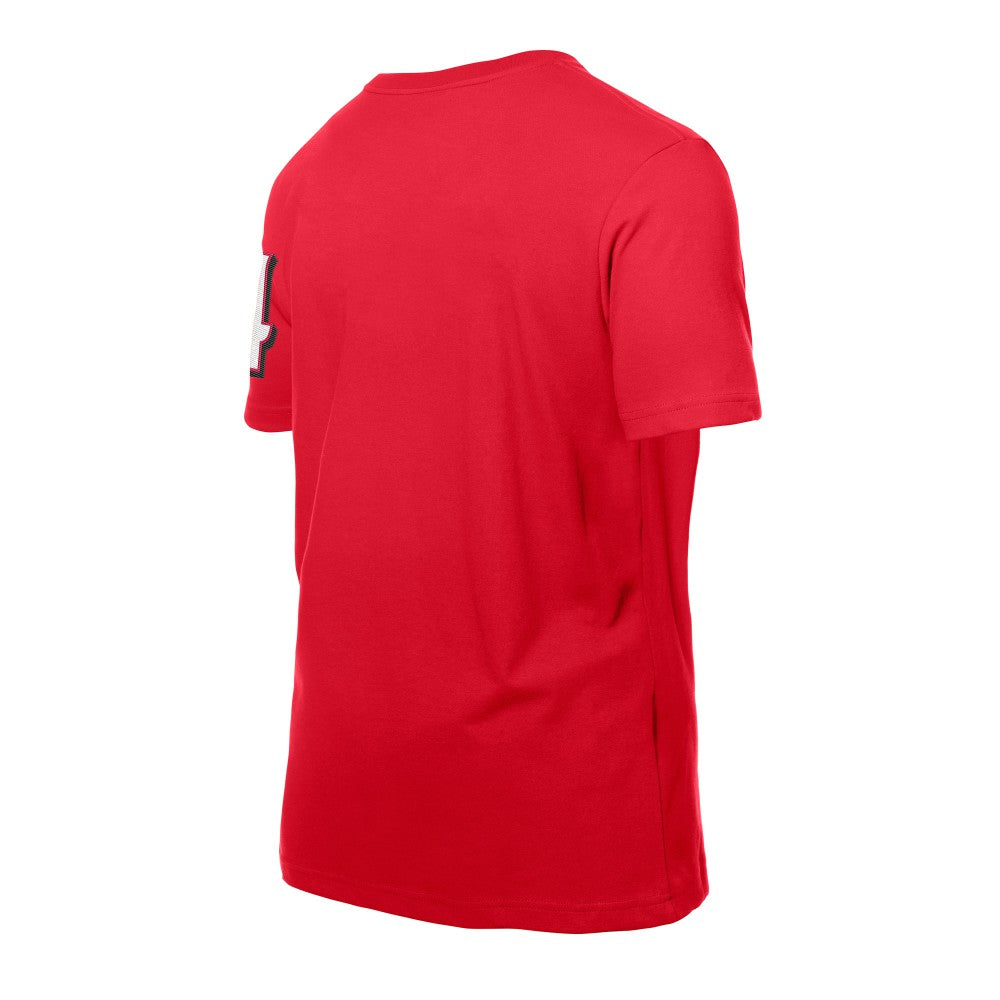 Elly De La Cruz Cincinnati Reds Design Lab Name & Number T-Shirt Red | New Era