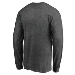 Dallas Stars Fanatics Logo Long Sleeve T-Shirt Charcoal