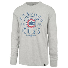 Chicago Cubs Circle Change Franklin Long Sleeve T-Shirt Gray | 47 brand