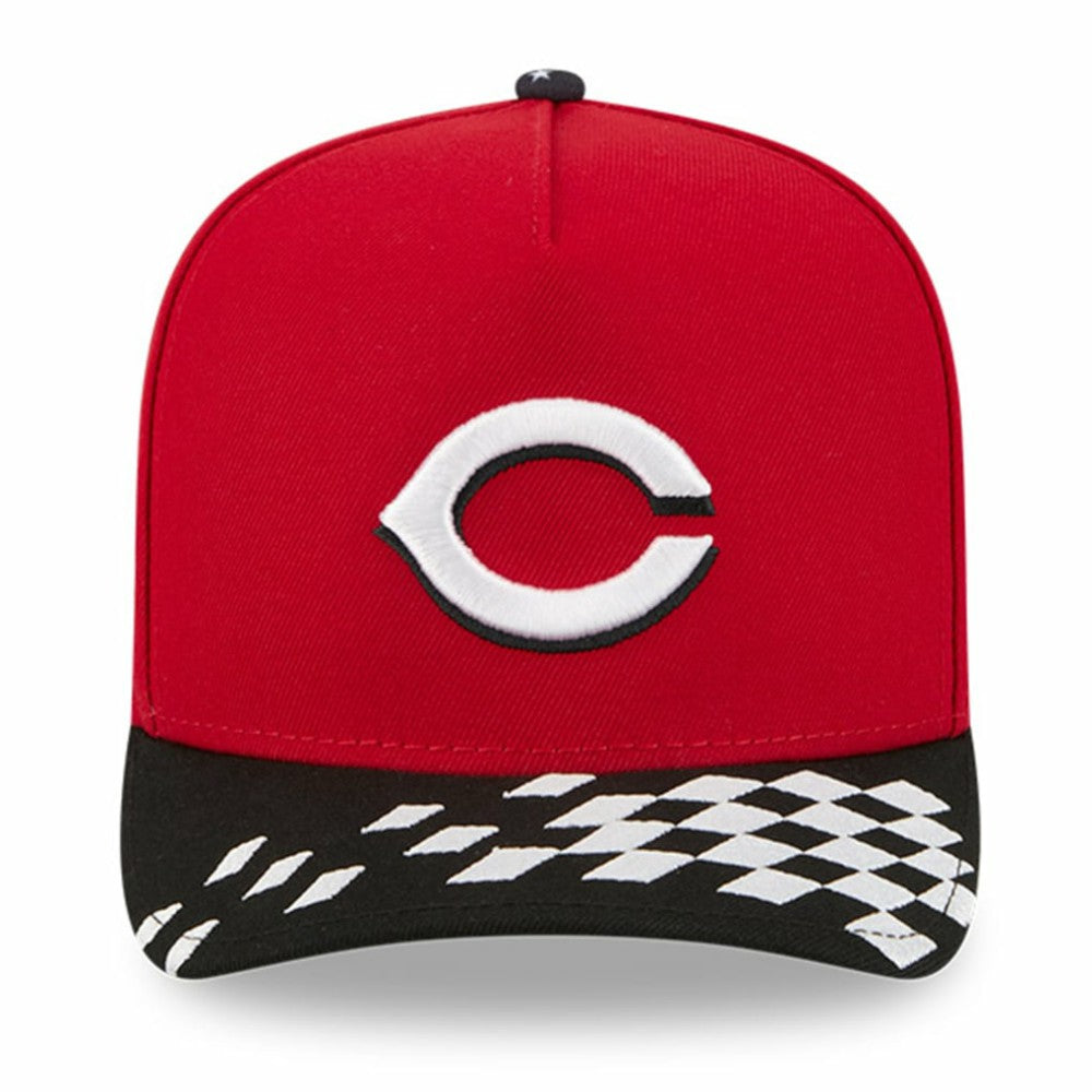Cincinnati Reds 2025 MLB Speedway Classic A-Frame 59FIFTY Fitted Hat Red/Black | New Era