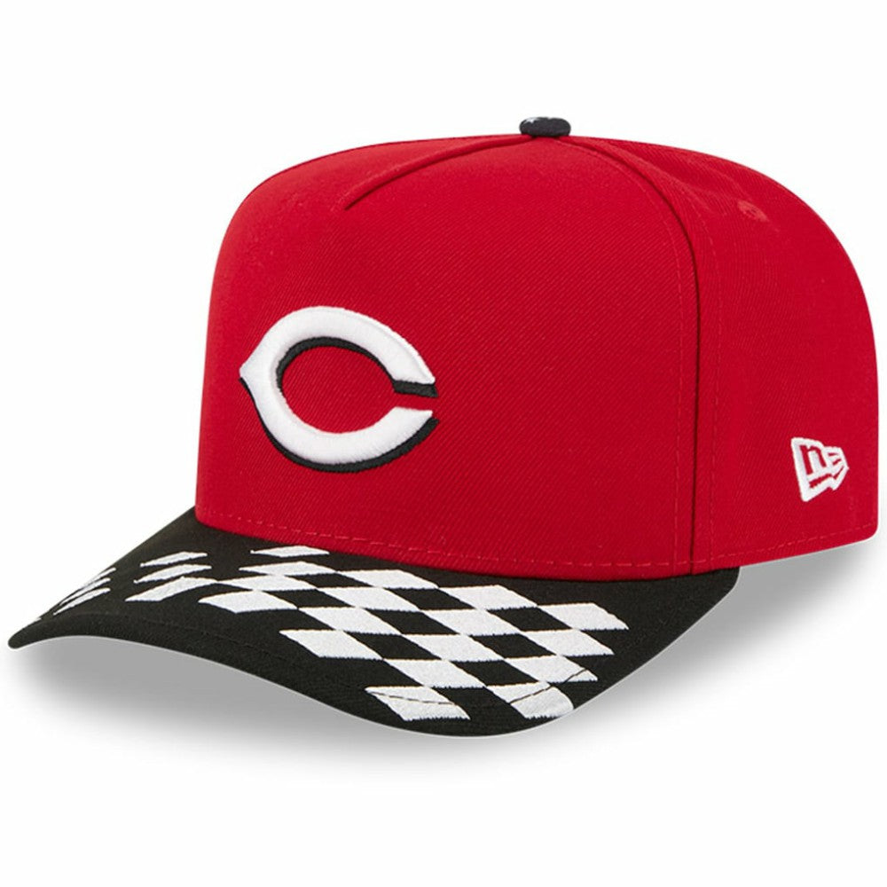 Cincinnati Reds 2025 MLB Speedway Classic A-Frame 59FIFTY Fitted Hat Red/Black | New Era