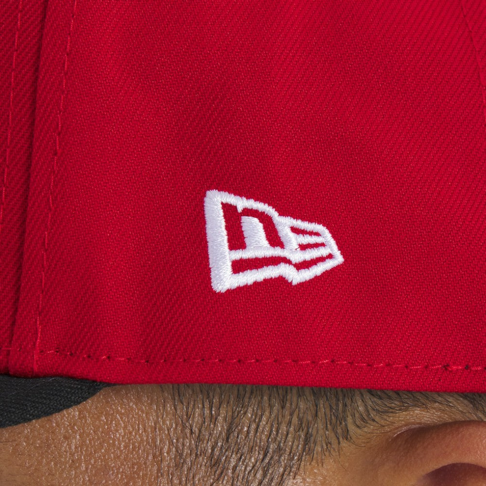 Cincinnati Reds 2025 MLB Speedway Classic A-Frame 59FIFTY Fitted Hat Red/Black | New Era