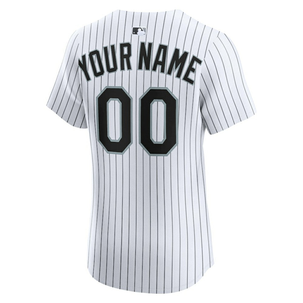 Chicago White Sox Home Elite Custom Jersey White | Nike