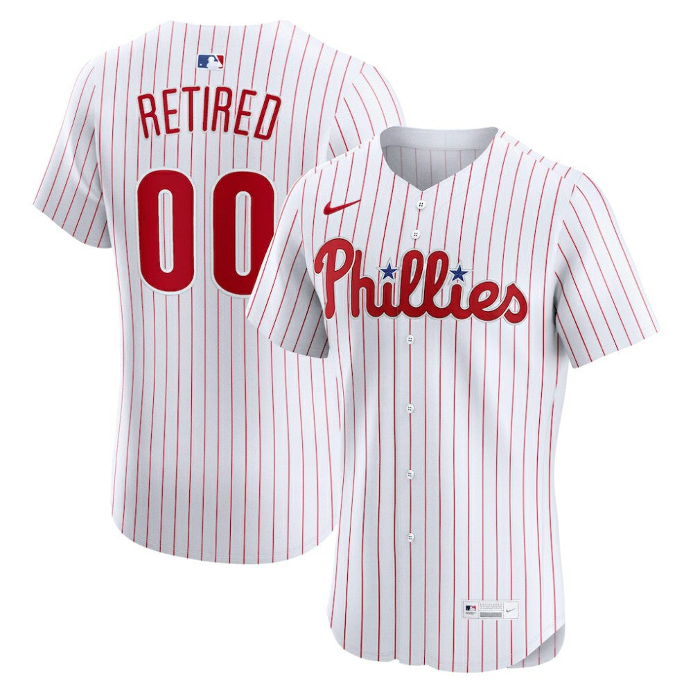 Philadelphia Phillies  Home Elite Pick-A-Player Retired Roster Jersey White | Nike