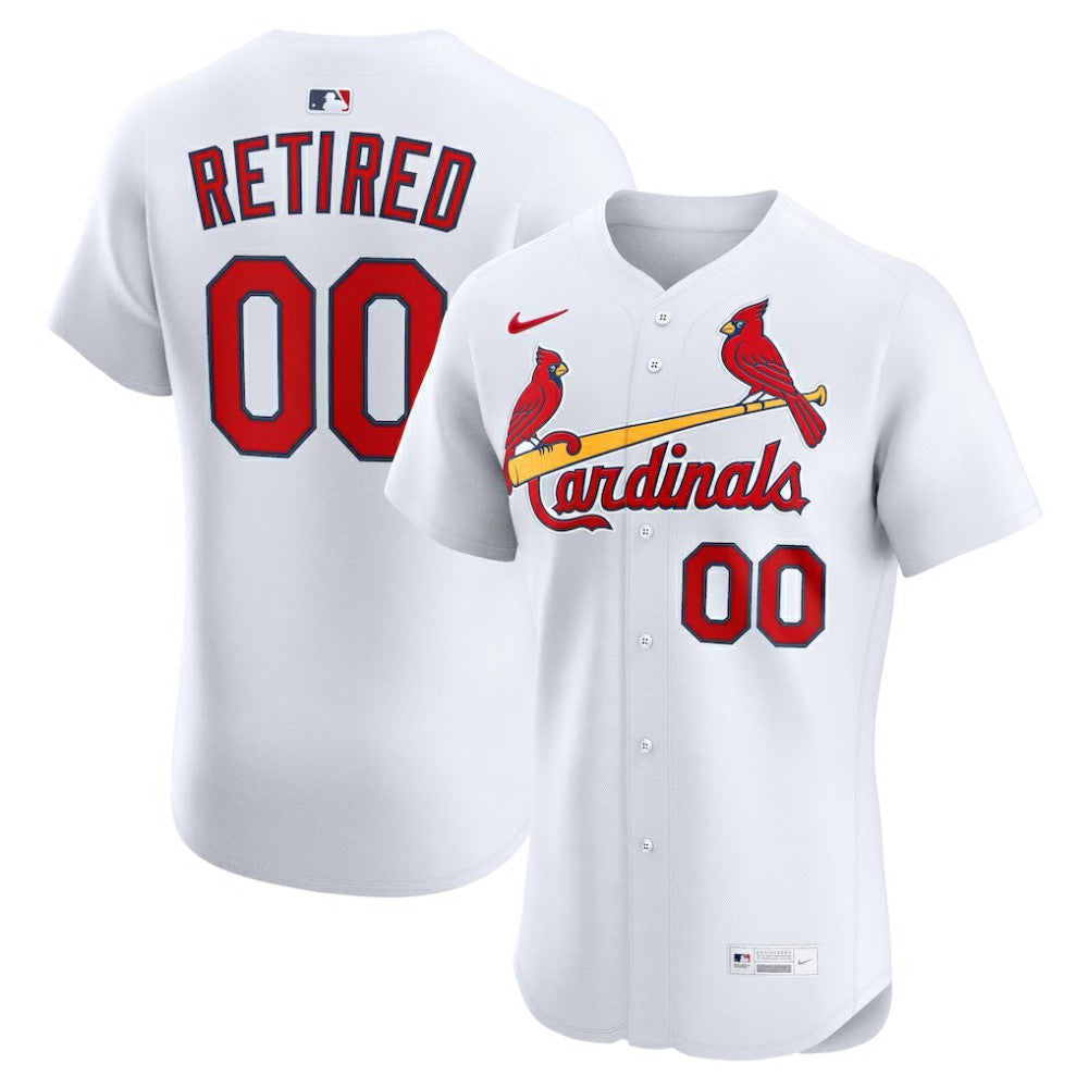 St. Louis Cardinals  Home Elite Pick-A-Player Retired Roster Jersey White | Nike