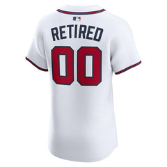 Atlanta Braves  Home Elite Pick-A-Player Retired Roster Jersey White | Nike