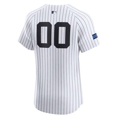New York Yankees Home Elite Sponsor Patch Pick-A-Player Retired Roster Jersey White | Nike