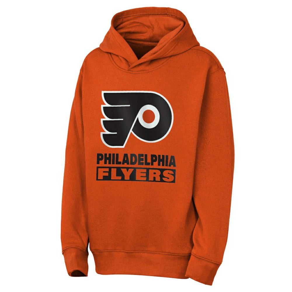 Philadelphia Flyers Outerstuff Youth Back to Basics Hoodie Classic Orange