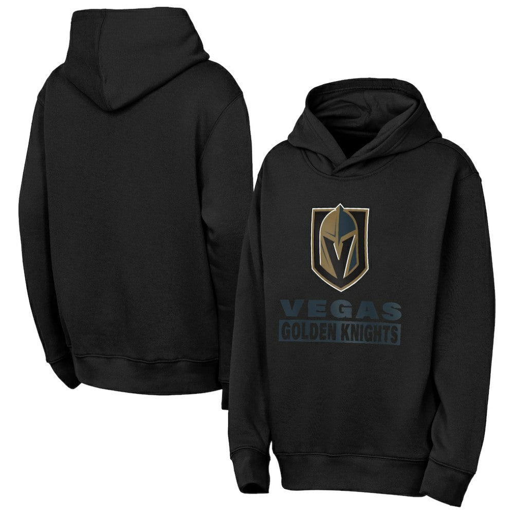 Vegas Golden Knights Outerstuff Youth Back to Basics Hoodie Black