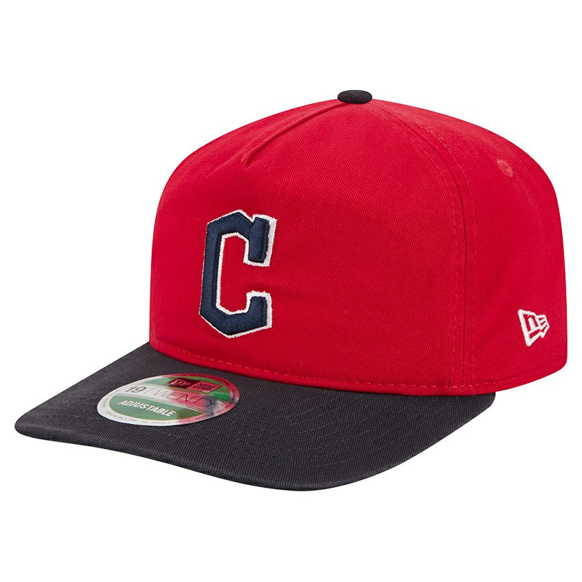 Cleveland Guardians Team 19TWENTY Adjustable Hat Red | New Era