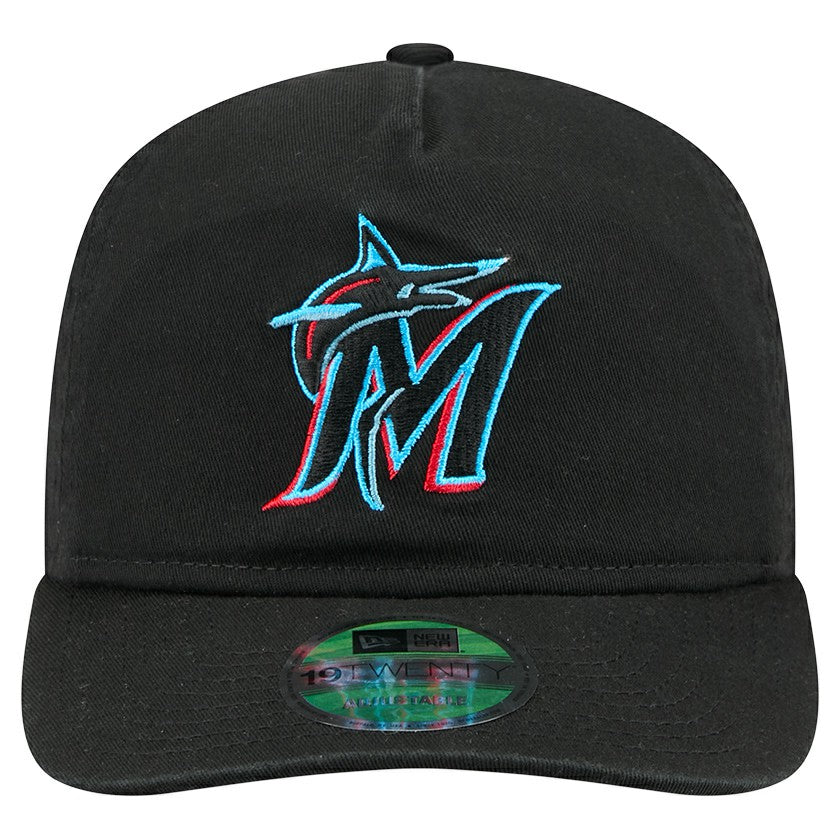 Miami Marlins Team 19TWENTY Adjustable Hat Black | New Era