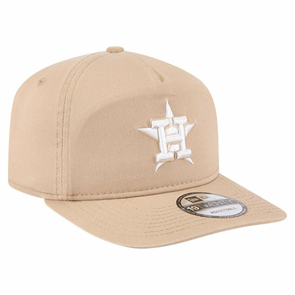 Houston Astros Cam 19TWENTY Adjustable Hat Light Beige | New Era