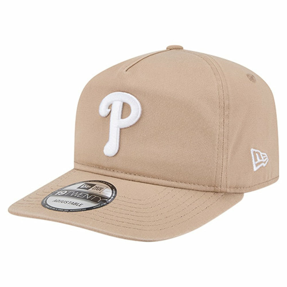 Philadelphia Phillies Cam 19TWENTY Adjustable Hat Light Beige | New Era