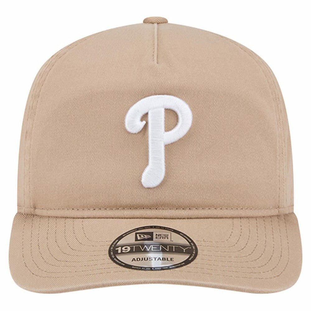 Philadelphia Phillies Cam 19TWENTY Adjustable Hat Light Beige | New Era