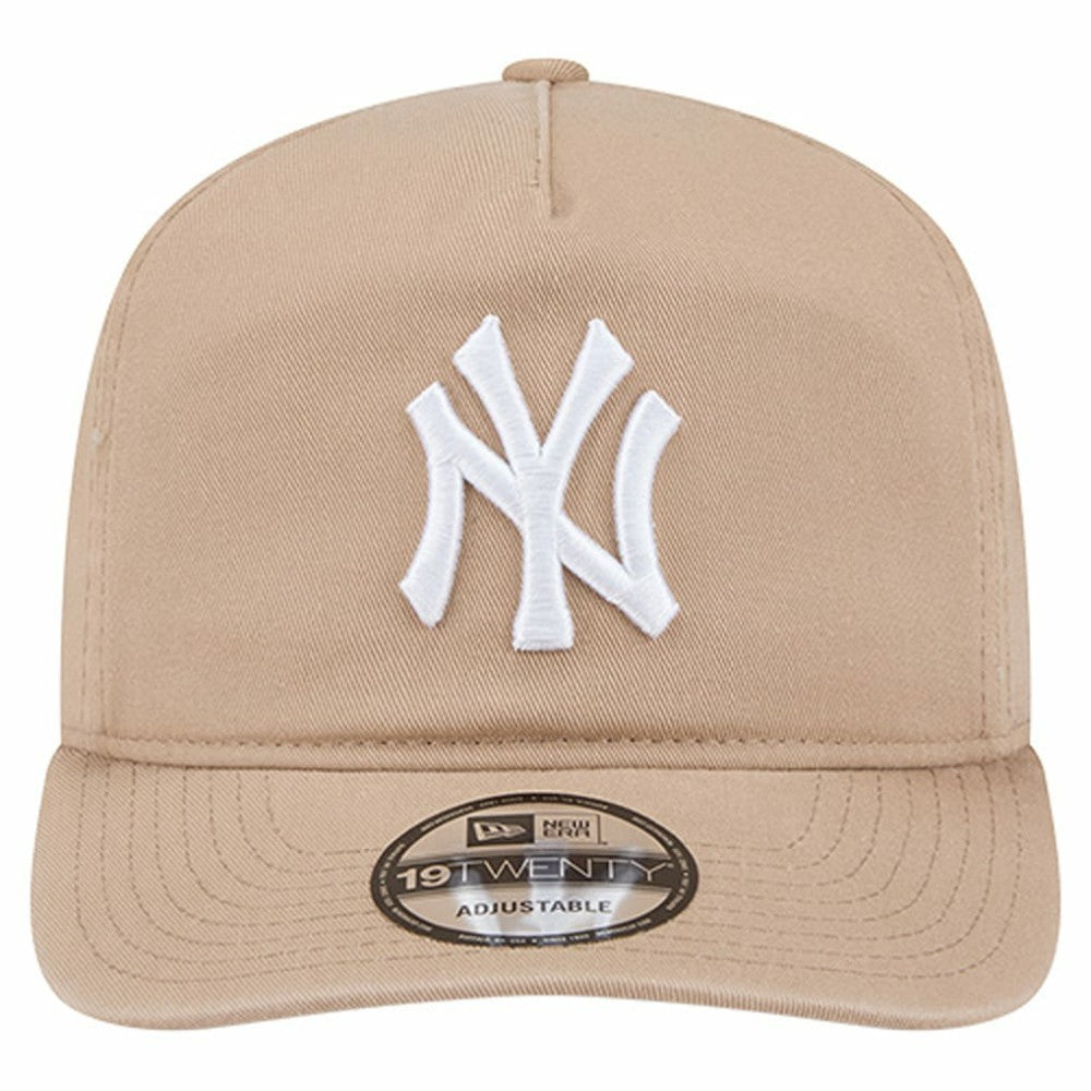 New York Yankees Cam 19TWENTY Adjustable Hat Light Beige | New Era