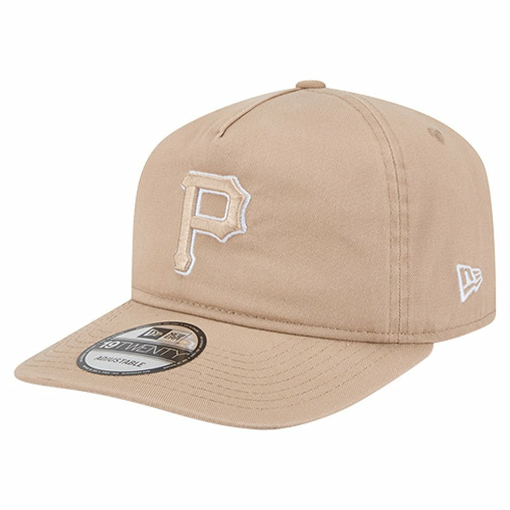 Pittsburgh Pirates Cam 19TWENTY Adjustable Hat Light Beige | New Era