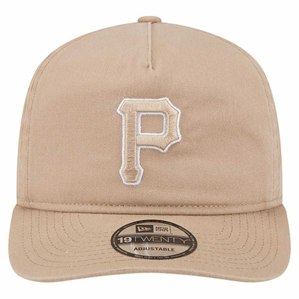Pittsburgh Pirates Cam 19TWENTY Adjustable Hat Light Beige | New Era