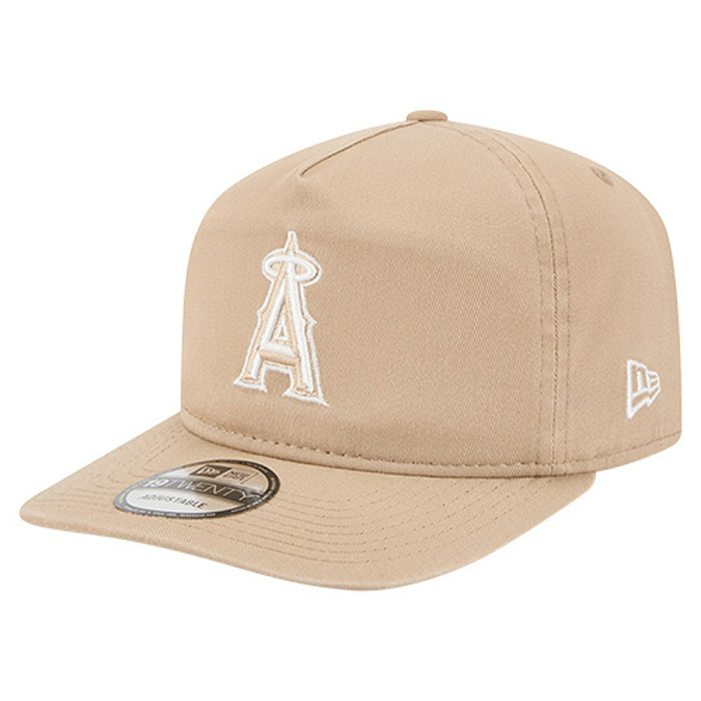 Los Angeles Angels Cam 19TWENTY Adjustable Hat Light Beige | New Era