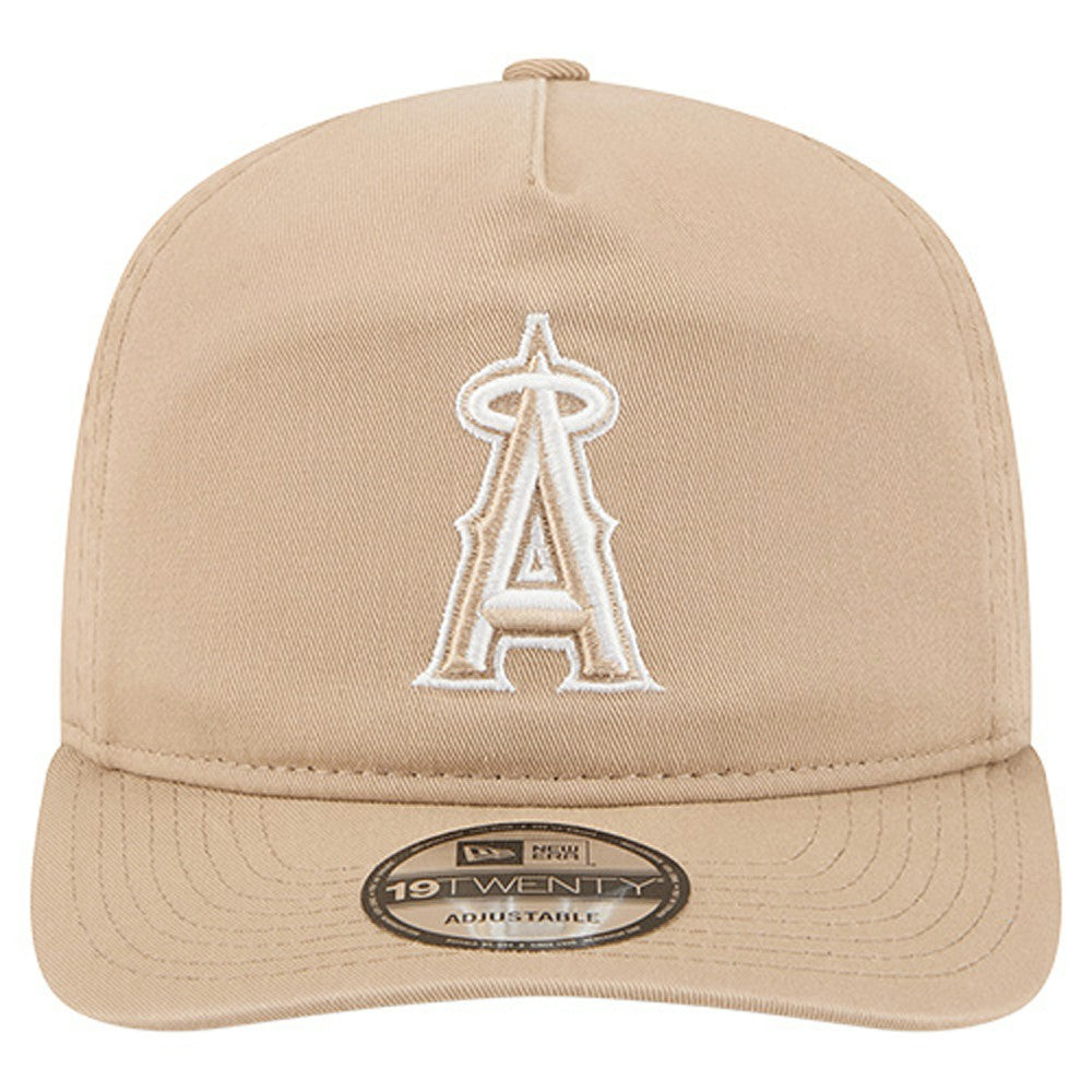 Los Angeles Angels Cam 19TWENTY Adjustable Hat Light Beige | New Era