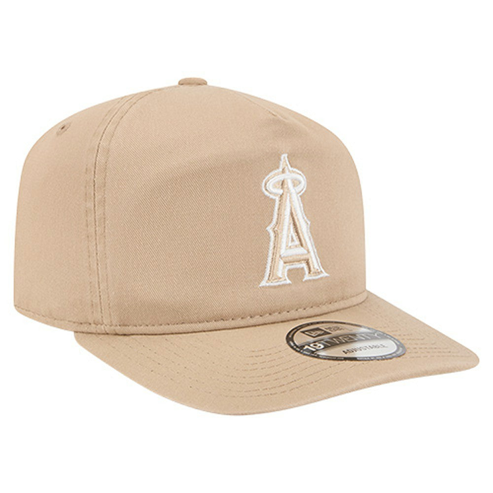 Los Angeles Angels Cam 19TWENTY Adjustable Hat Light Beige | New Era