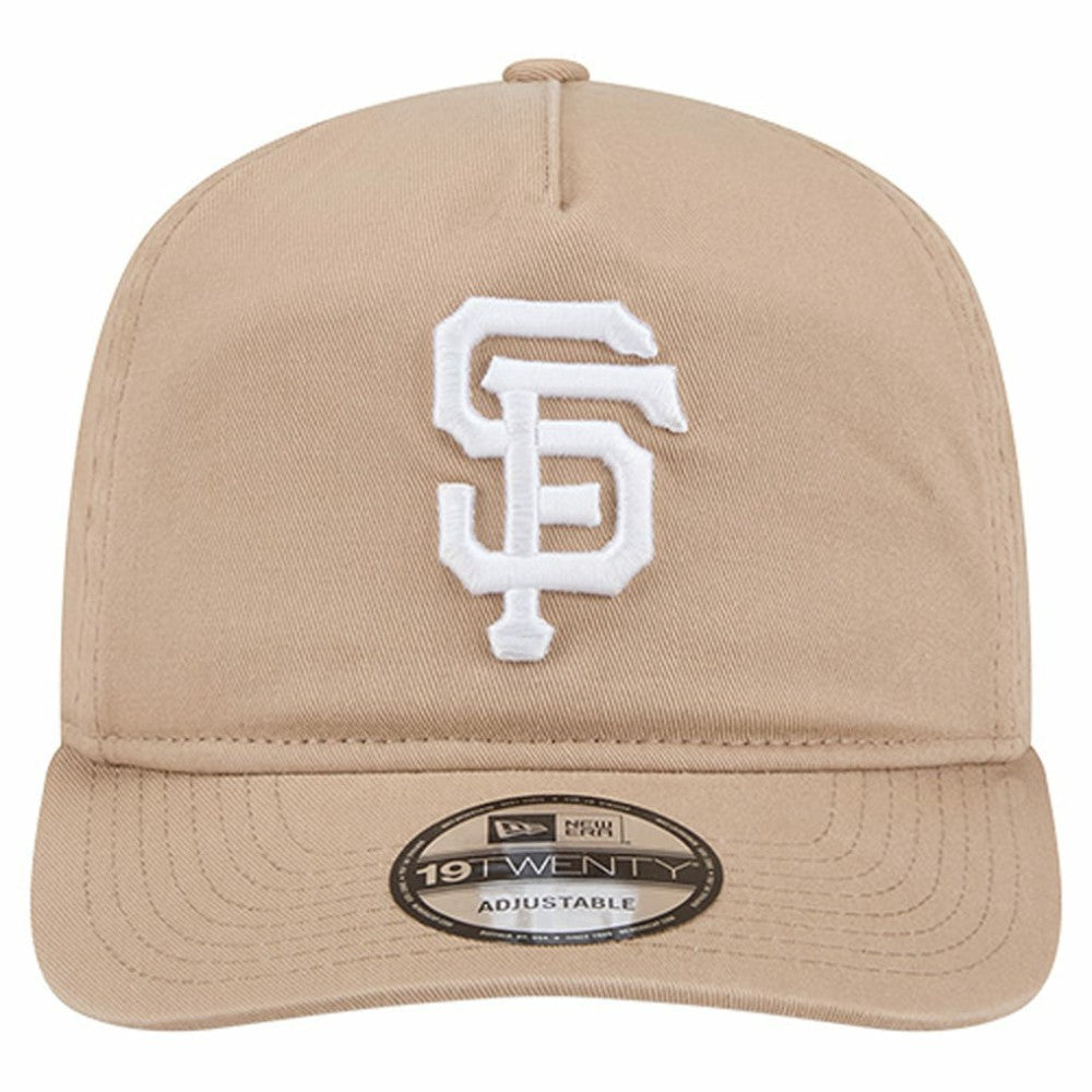San Francisco Giants Cam 19TWENTY Adjustable Hat Light Beige | New Era