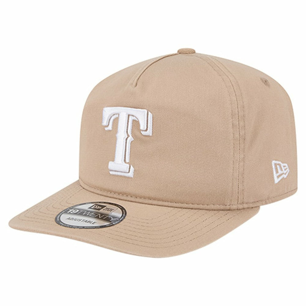 Texas Rangers Cam 19TWENTY Adjustable Hat Light Beige | New Era