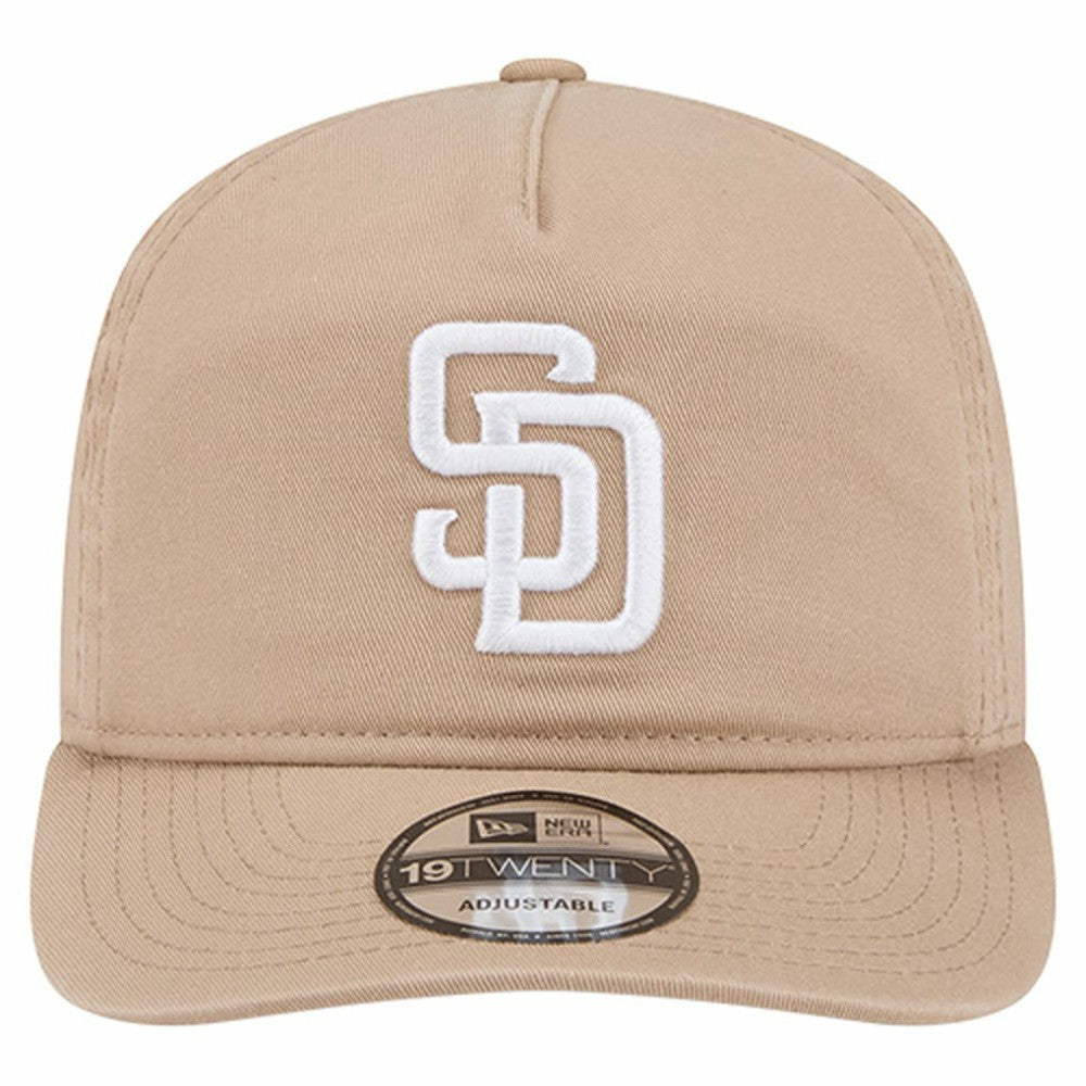 San Diego Padres Cam 19TWENTY Adjustable Hat Light Beige | New Era