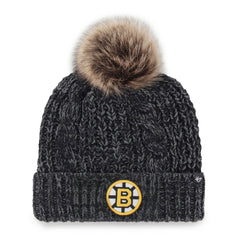 Boston Bruins '47 Women's Meeko Cuffed Knit Hat Black