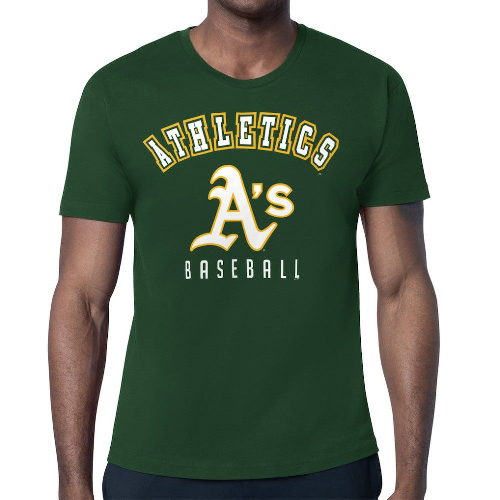 Athletics Starter Team Logo T-Shirt Green