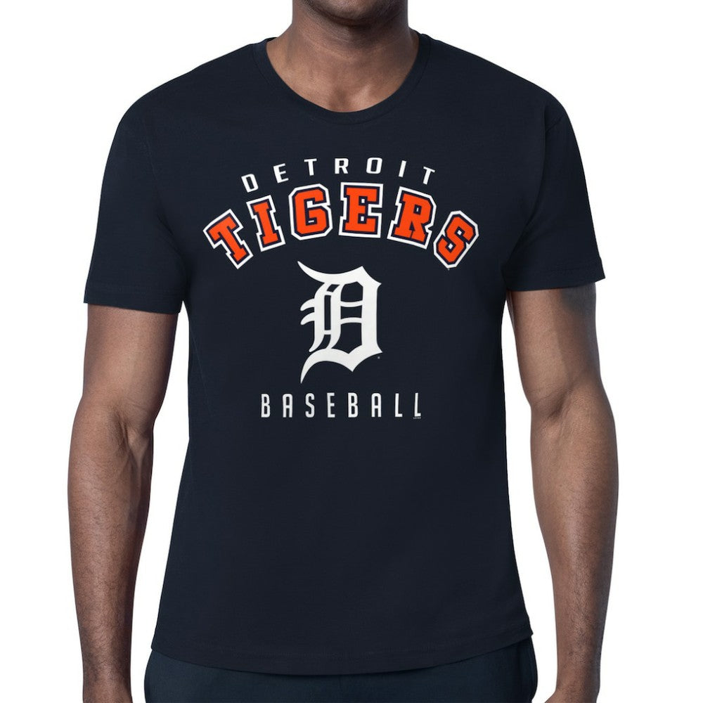 Detroit Tigers Starter Team Logo T-Shirt Navy