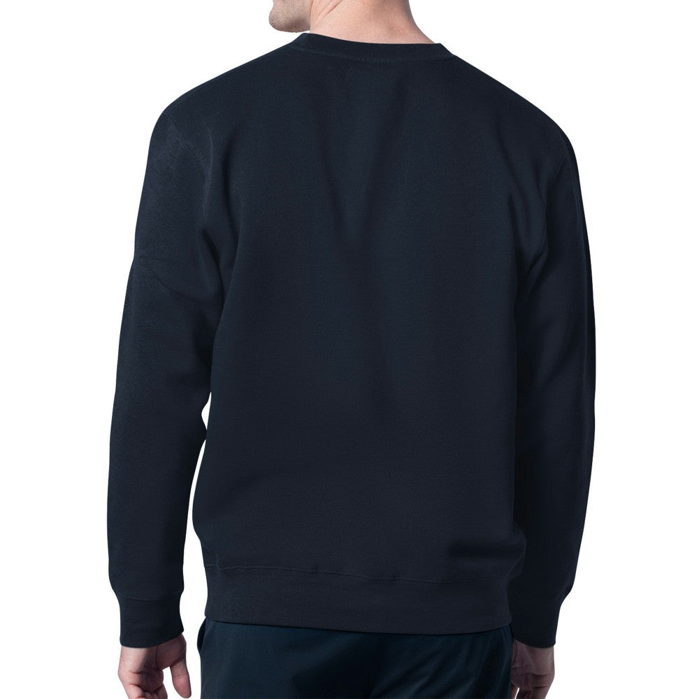 Cleveland Guardians Starter Team Logo Fleece Pullover Sweatshirt Navy
