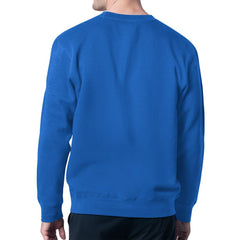 Chicago Cubs Starter Team Logo Fleece Pullover Sweatshirt Royal
