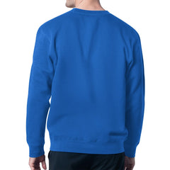 New York Mets Starter Team Logo Fleece Pullover Sweatshirt Royal