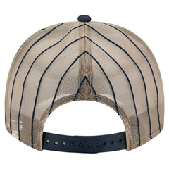 Detroit Tigers Vintage Arched Foam Front 9FIFTY A-Frame Adjustable Trucker Hat Navy | New Era