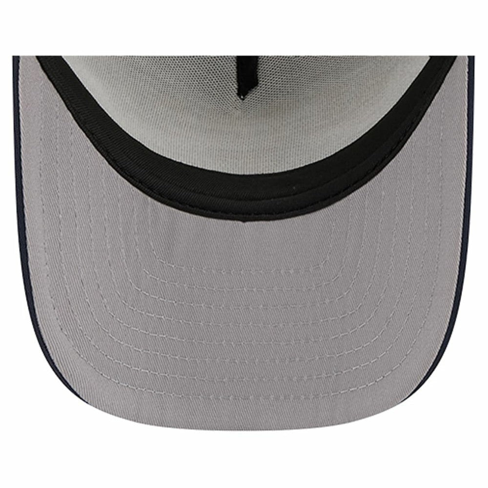 Detroit Tigers Vintage Arched Foam Front 9FIFTY A-Frame Adjustable Trucker Hat Navy | New Era
