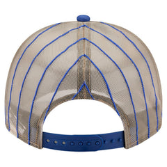 New York Mets Vintage Arched Foam Front 9FIFTY A-Frame Adjustable Trucker Hat Royal | New Era