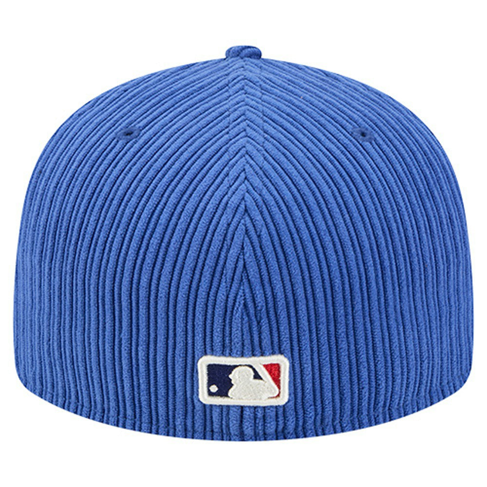 Los Angeles Dodgers Chenille Pop 59FIFTY Fitted Hat Royal | New Era