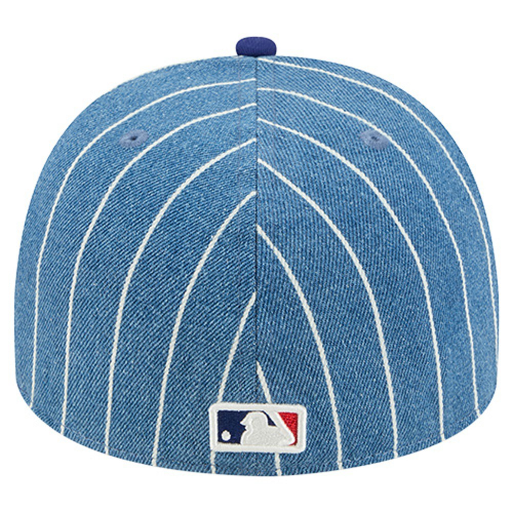 Los Angeles Dodgers Parallel A-Frame 59FIFTY Fitted Hat Blue/Royal | New Era