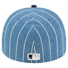 New York Yankees Parallel A-Frame 59FIFTY Fitted Hat Blue/Navy | New Era