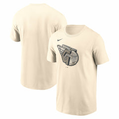 Cleveland Guardians Camo Logo T-Shirt Cream | Nike